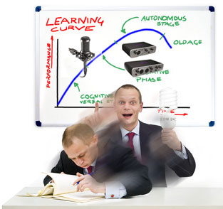 Audio Recording Learning-Curve