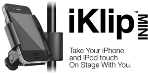 iKlip-Mini mic stand clip for iPhone