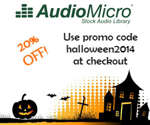 Halloween Sound Effects Promo banner