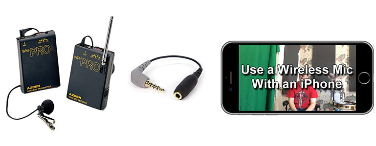 wireless microphone for iPhone