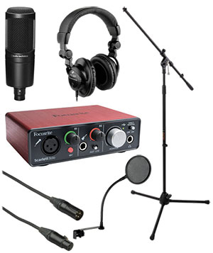 home recording starter kit