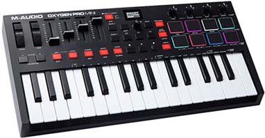 MIDI keyboard controller