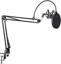desk swivel mic stand